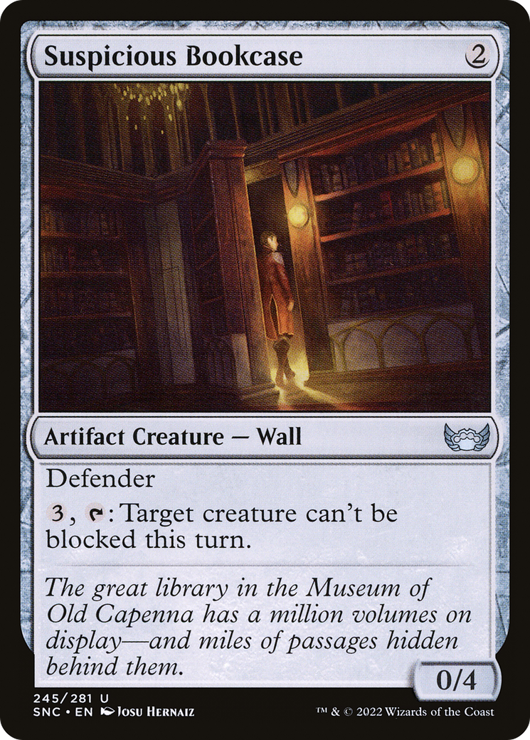 Suspicious Bookcase (SNC-245) - Streets of New Capenna