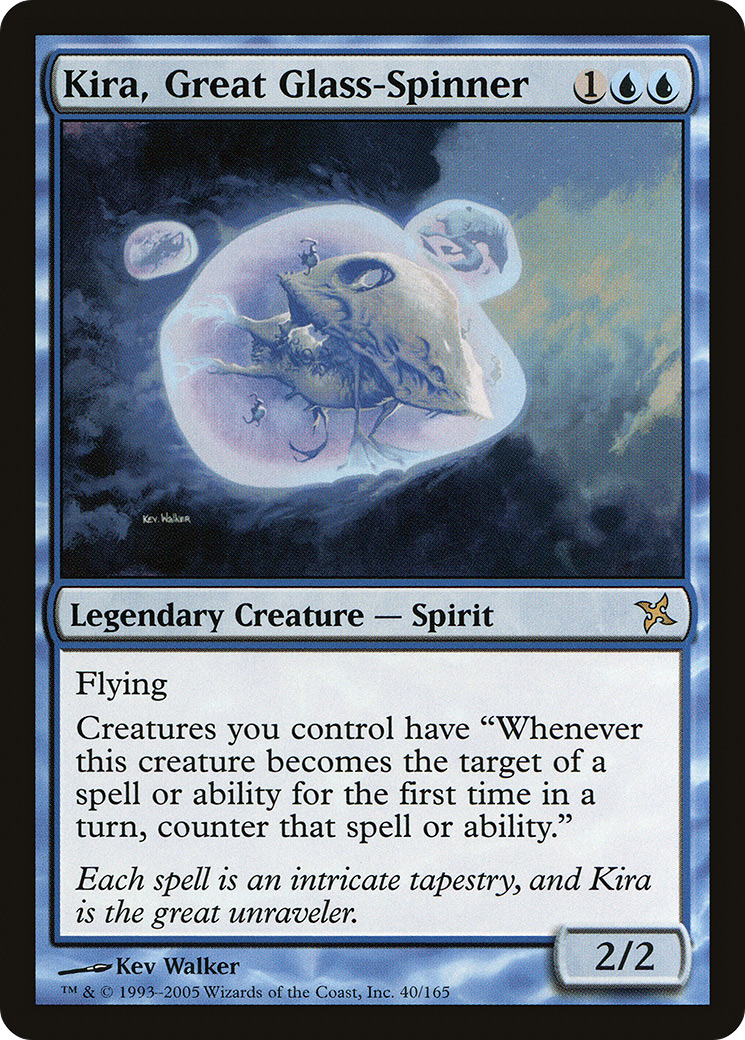 Kira, Great Glass-Spinner (BOK-040) - Betrayers of Kamigawa