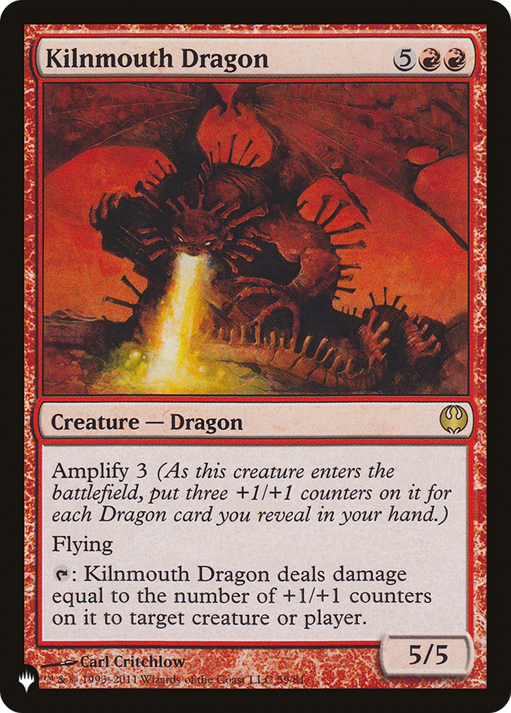 Kilnmouth Dragon (LIST-59/81) - The List