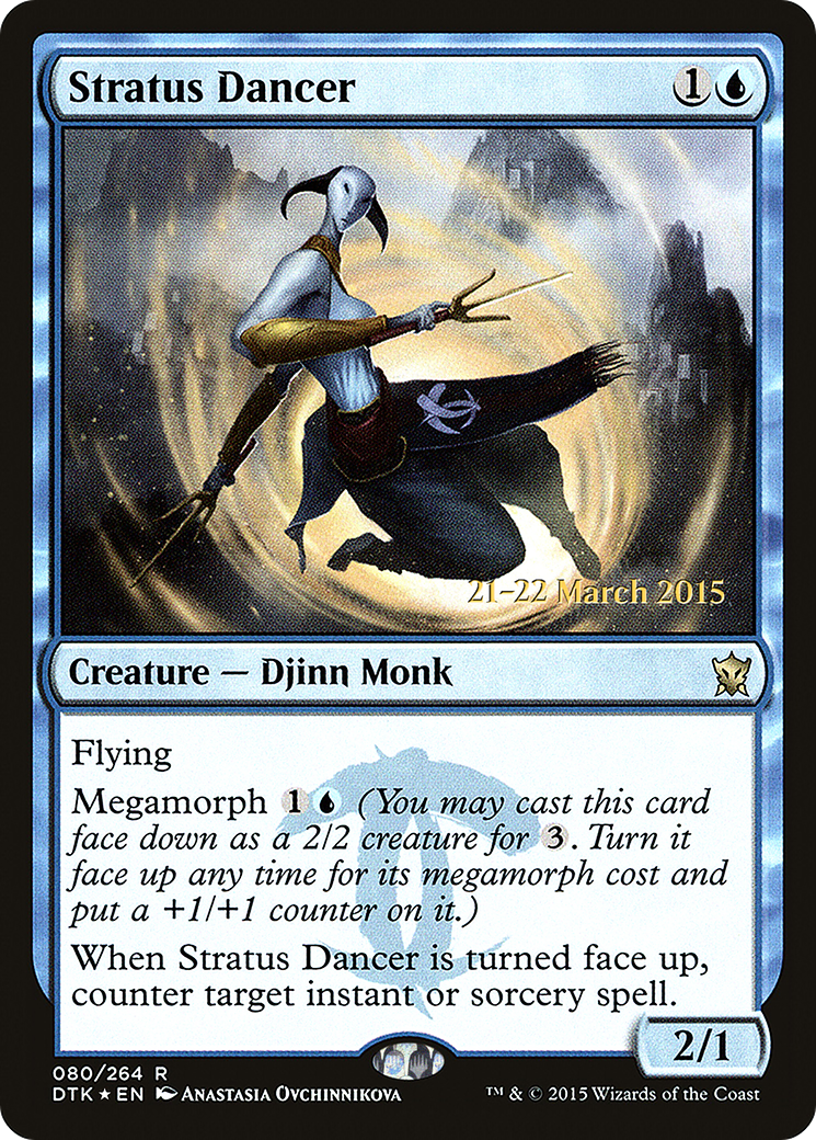 Stratus Dancer (PRE-080) - Dragons of Tarkir Promos Foil