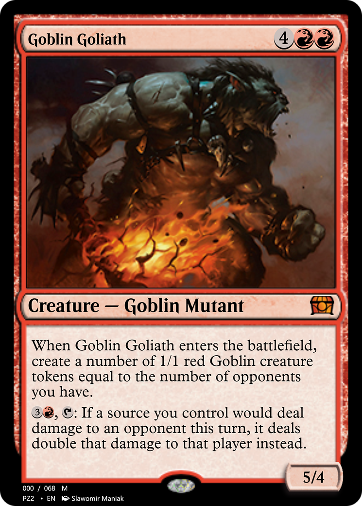Goblin Goliath (PZ2-70783) - Treasure Chest