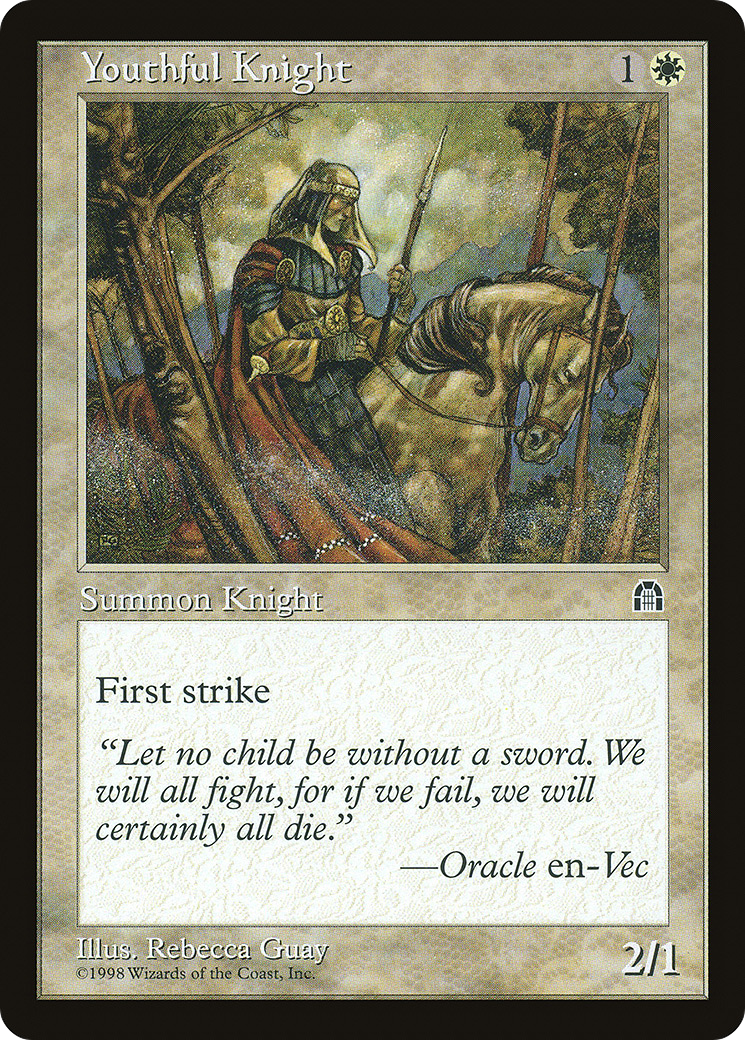 Youthful Knight (STH-) - Stronghold