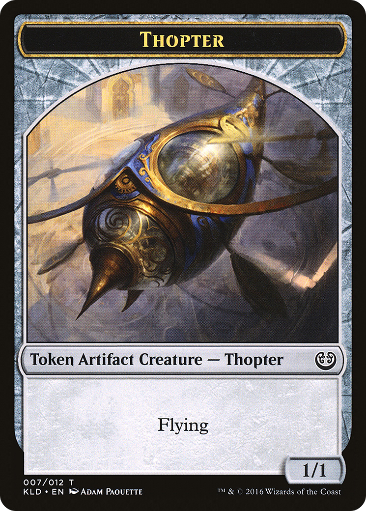 Thopter Token (007) (KLD-007) - Kaladesh Tokens