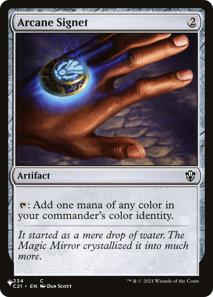 Arcane Signet (C21) (LIST-234) - The List