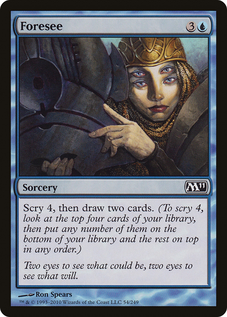 Foresee (M11-054) - Magic 2011 Foil