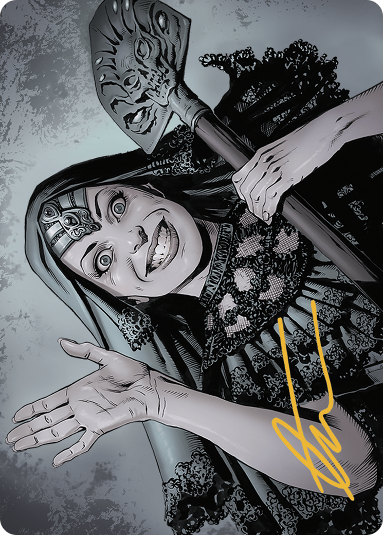 Gisa, the Hellraiser // Gisa, the Hellraiser (AOTJ-051) - Outlaws of Thunder Junction Art Series (Borderless)