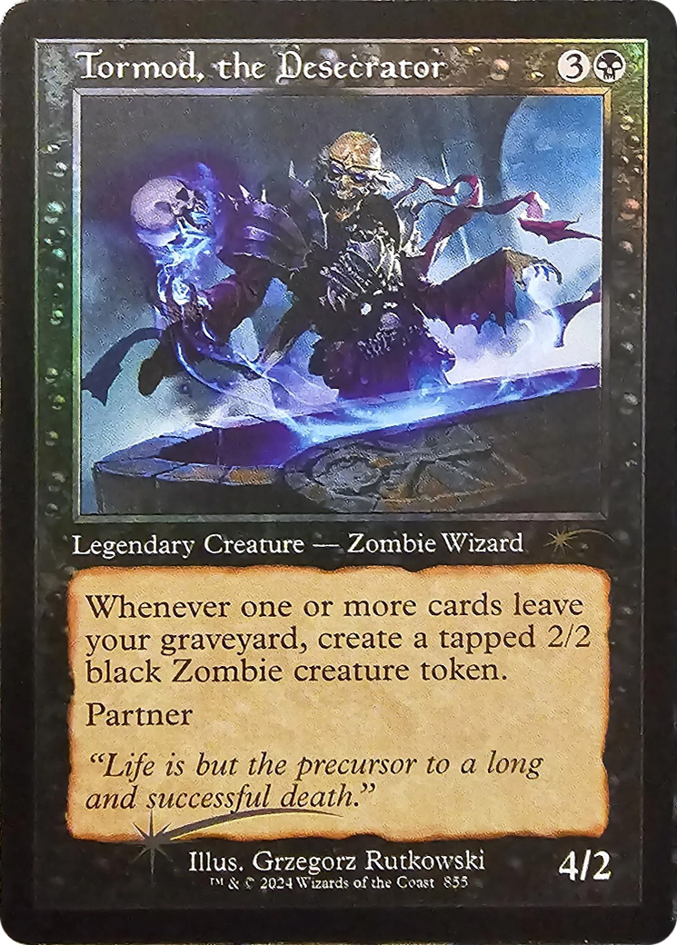 Tormod, the Desecrator (Retro Frame) (SLD-855) - Secret Lair Drop Foil