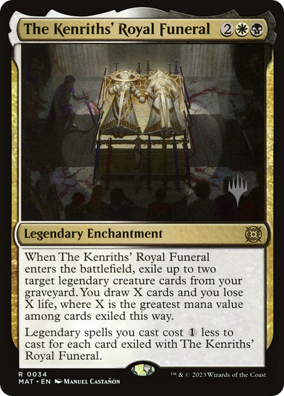 The Kenriths' Royal Funeral (Promo Pack) [Murders at Karlov Manor Promos]