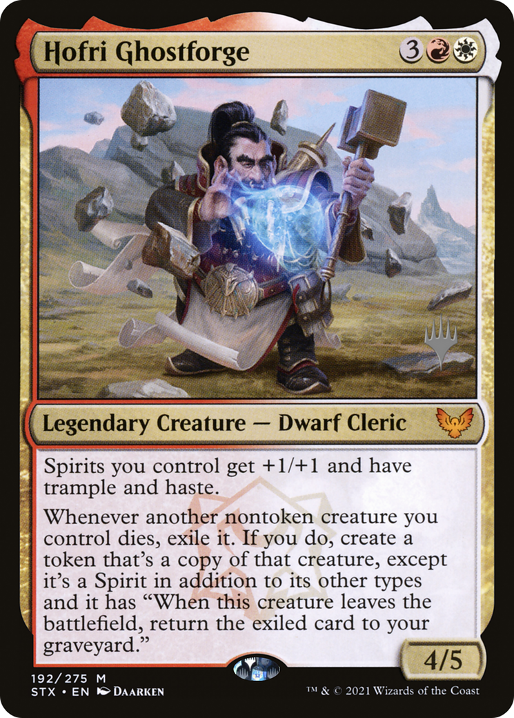 Hofri Ghostforge (PPSTX-192) - Strixhaven: School of Mages Promos