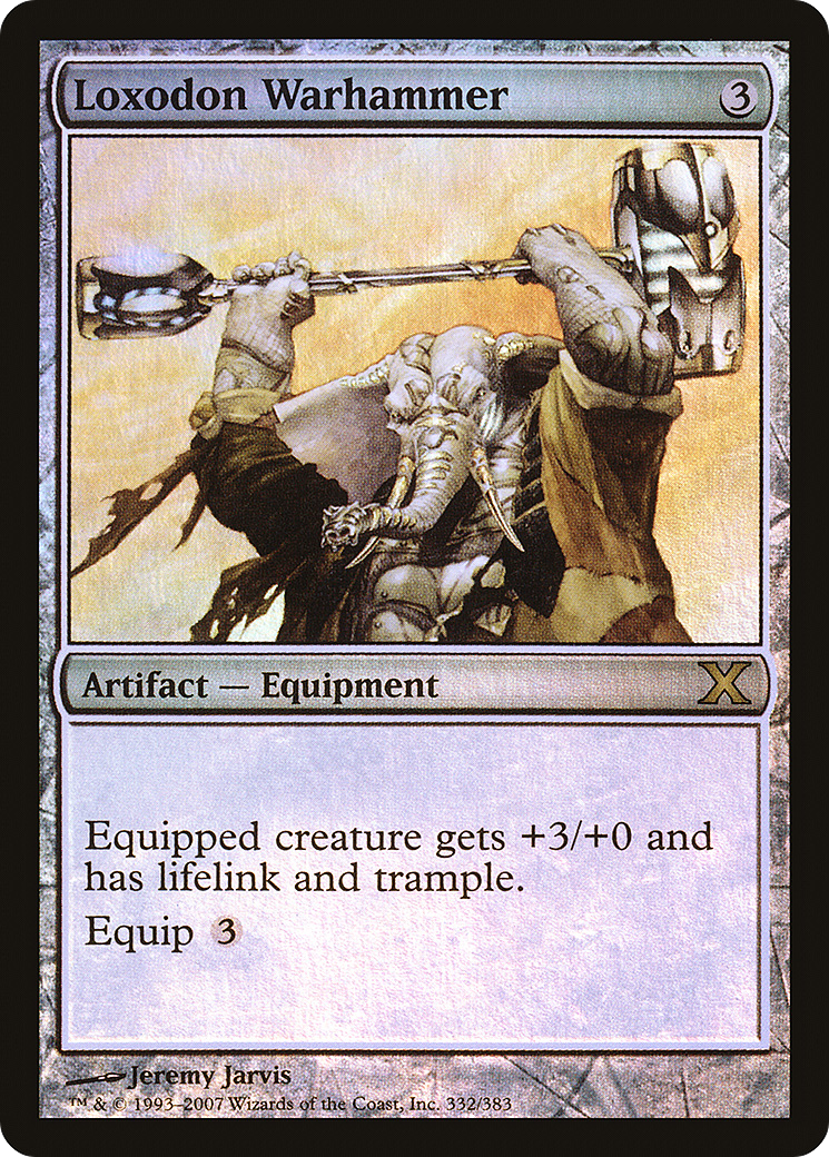 Loxodon Warhammer (10E-332★) - Tenth Edition Foil