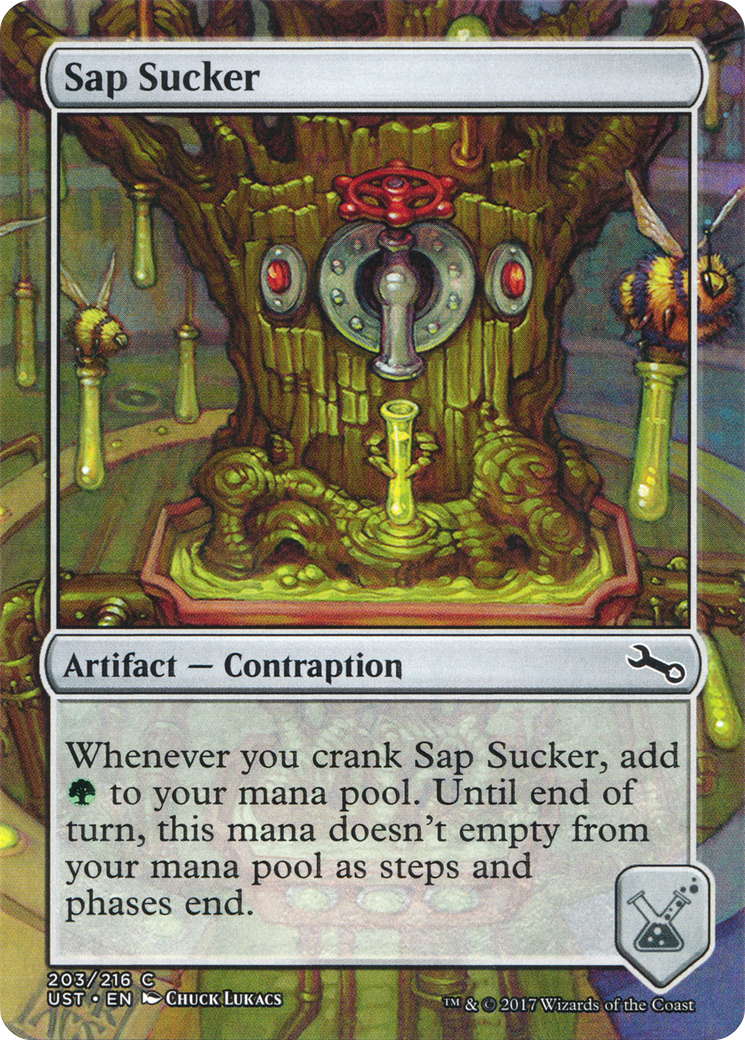 Sap Sucker (UST-203) - Unstable (Borderless) Foil
