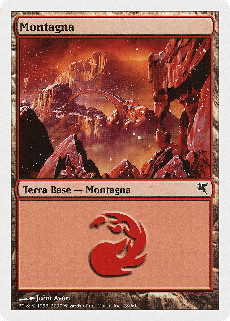 Mountain (Italian) - "Montagna" (K48) (PSAL-K48) - Salvat 2005
