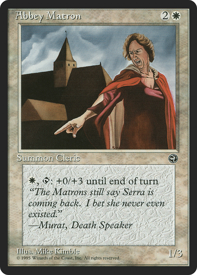 Abbey Matron [Version 2] (HML-103) - Homelands