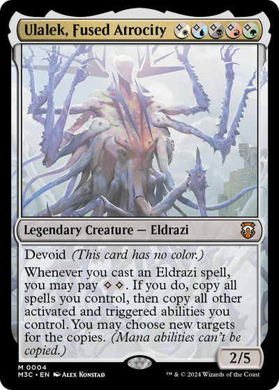 Ulalek, Fused Atrocity (M3C-004) - Modern Horizons 3 Commander: (devoid)