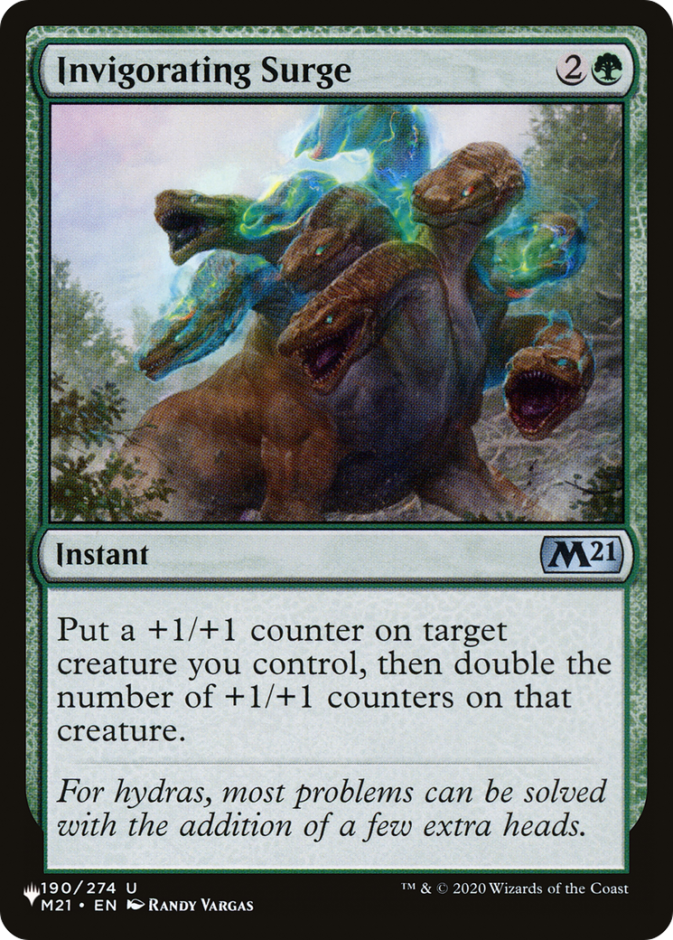 Invigorating Surge (LIST-190/274) - The List