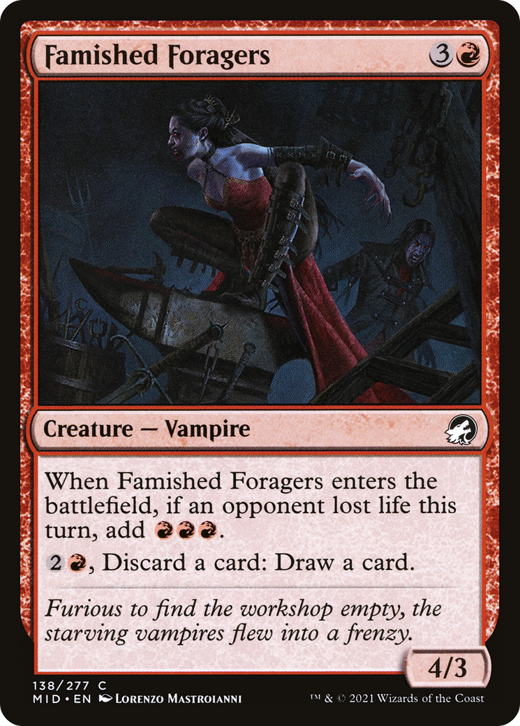 Famished Foragers (MID-138) - Innistrad: Midnight Hunt