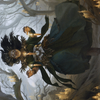 Candlegrove Witch // Candlegrove Witch (AMID-015) - Midnight Hunt Art Series (Borderless)