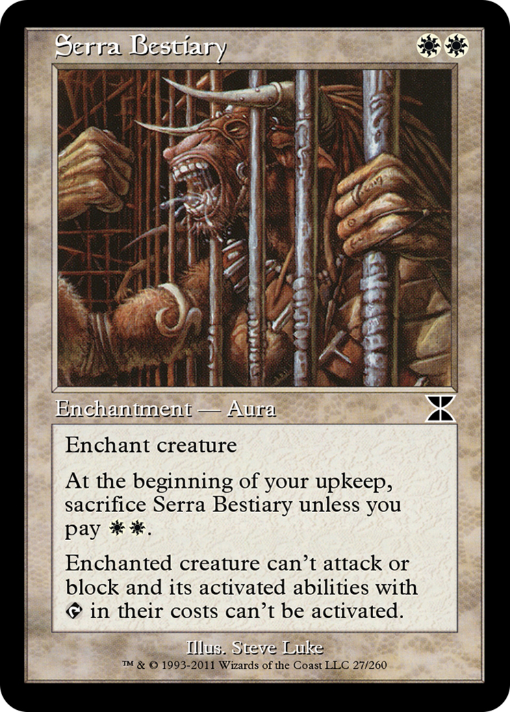 Serra Bestiary (ME4-027) - Masters Edition IV