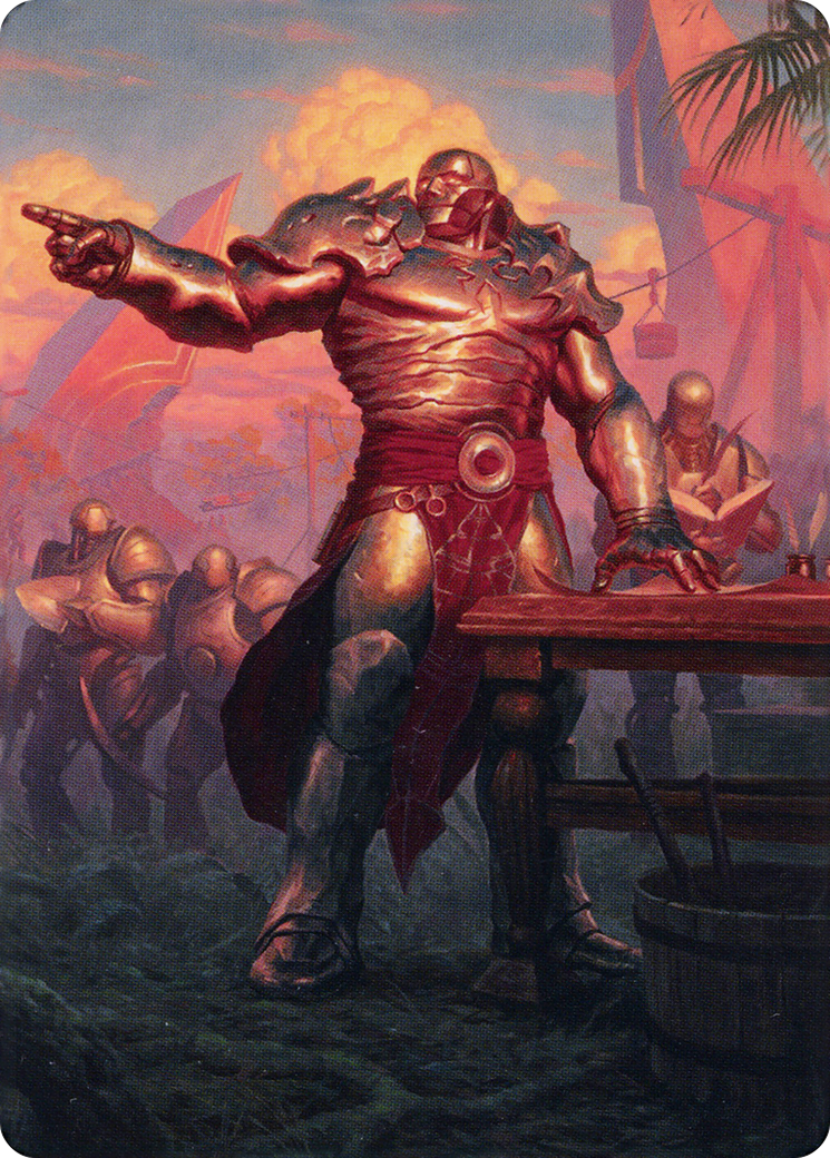 Karn, Living Legacy // Karn, Living Legacy (ADMU-001) - Dominaria United Art Series (Borderless)