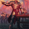 Karn, Living Legacy // Karn, Living Legacy (ADMU-001) - Dominaria United Art Series (Borderless) Foil