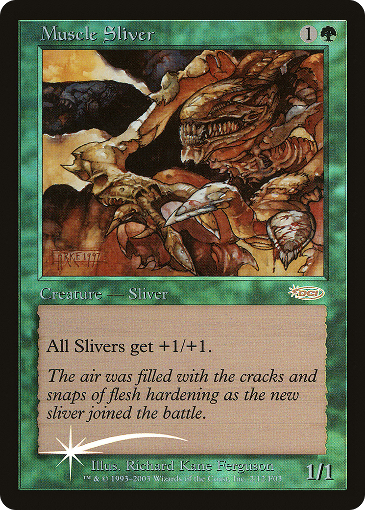Muscle Sliver (FNM-) - Friday Night Magic 2003 Foil