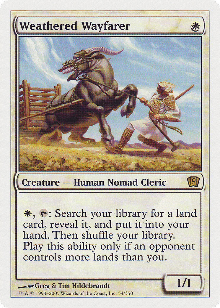 Weathered Wayfarer (9ED-054) - 9th Edition Foil