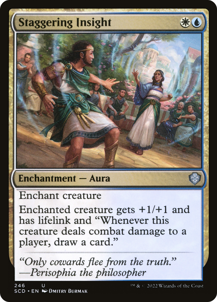 Staggering Insight (SCD-246) - Starter Commander Decks