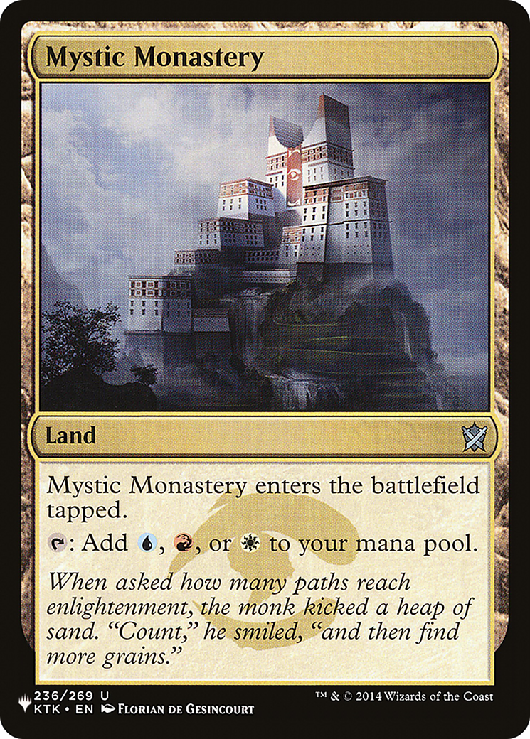 Mystic Monastery (LIST-236/269) - The List