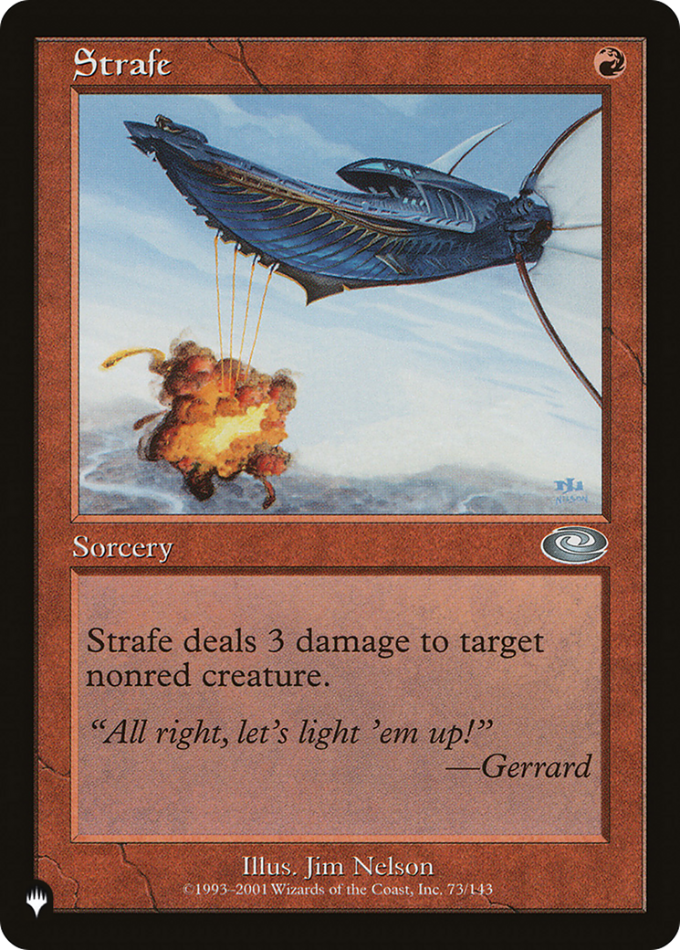 Strafe (LIST-73/143) - The List