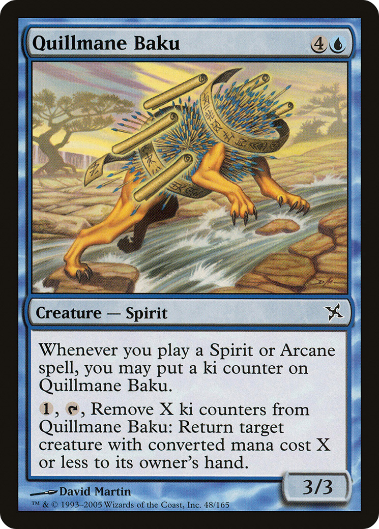 Quillmane Baku (BOK-048) - Betrayers of Kamigawa