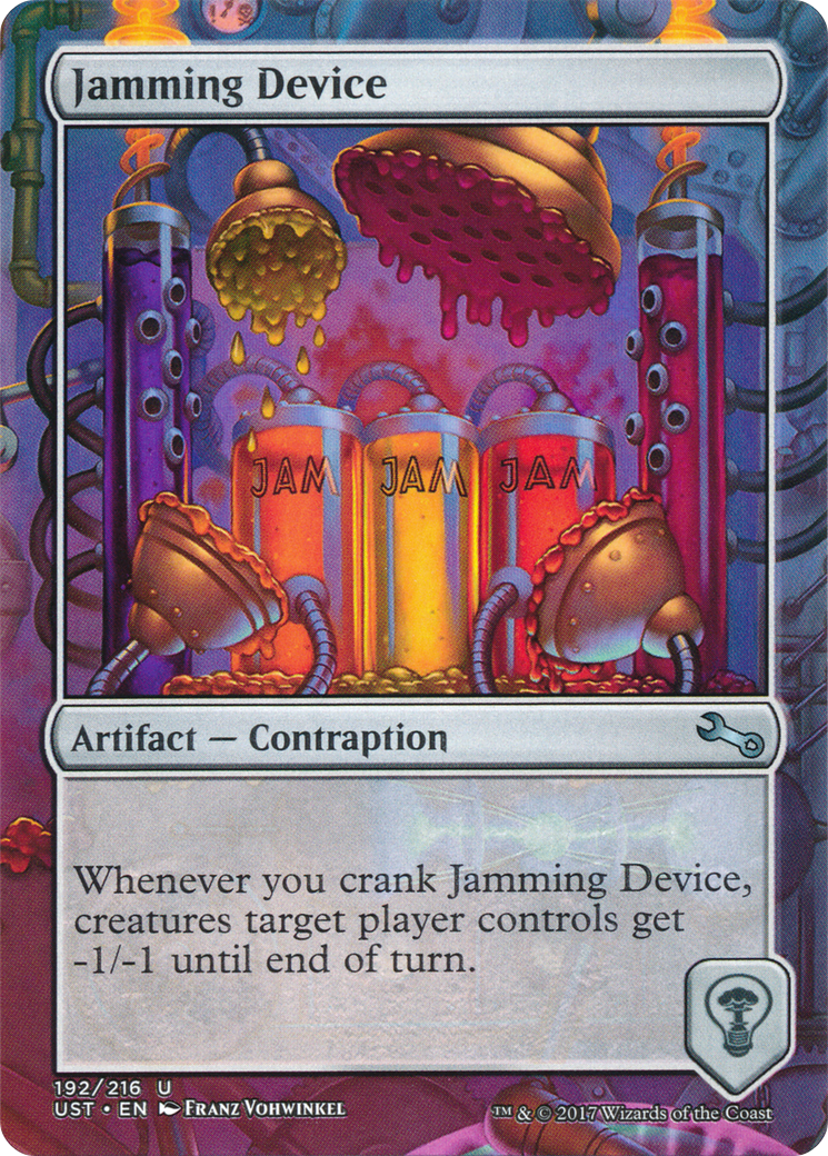 Jamming Device (UST-192) - Unstable (Borderless) Foil