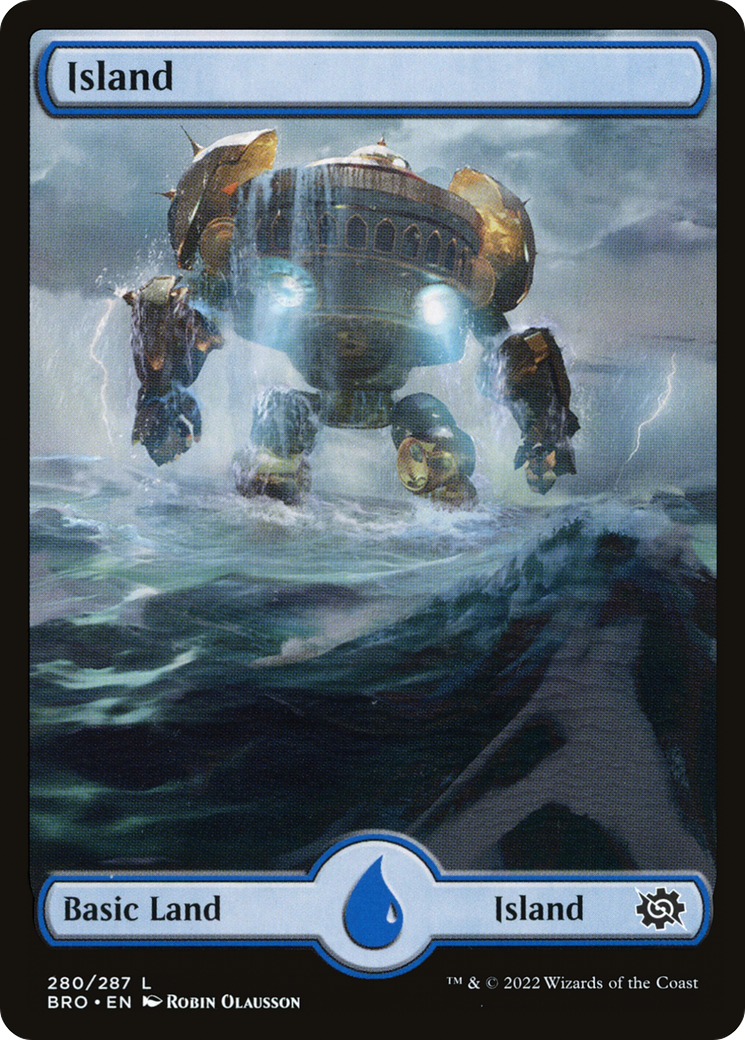 Island (280) - Full Art (BRO-280) - The Brothers' War