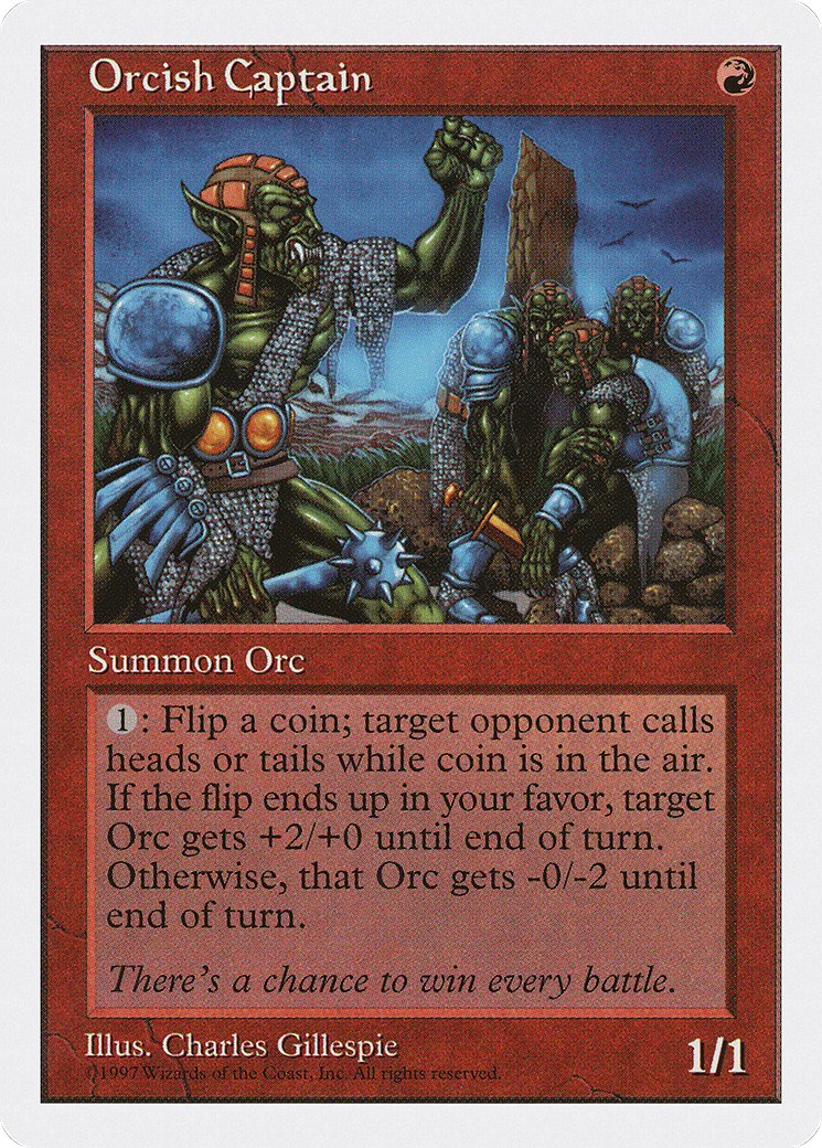 Orcish Captain (5ED-) - Fifth Edition