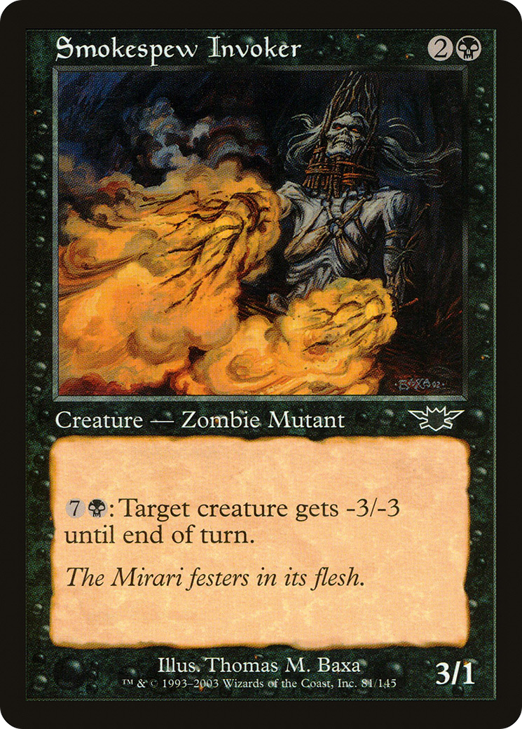 Smokespew Invoker (LGN-081) - Legions Foil