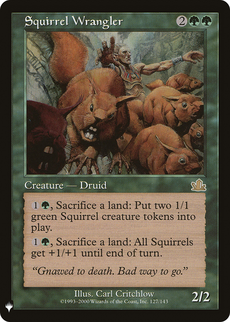 Squirrel Wrangler (LIST-127/143) - The List