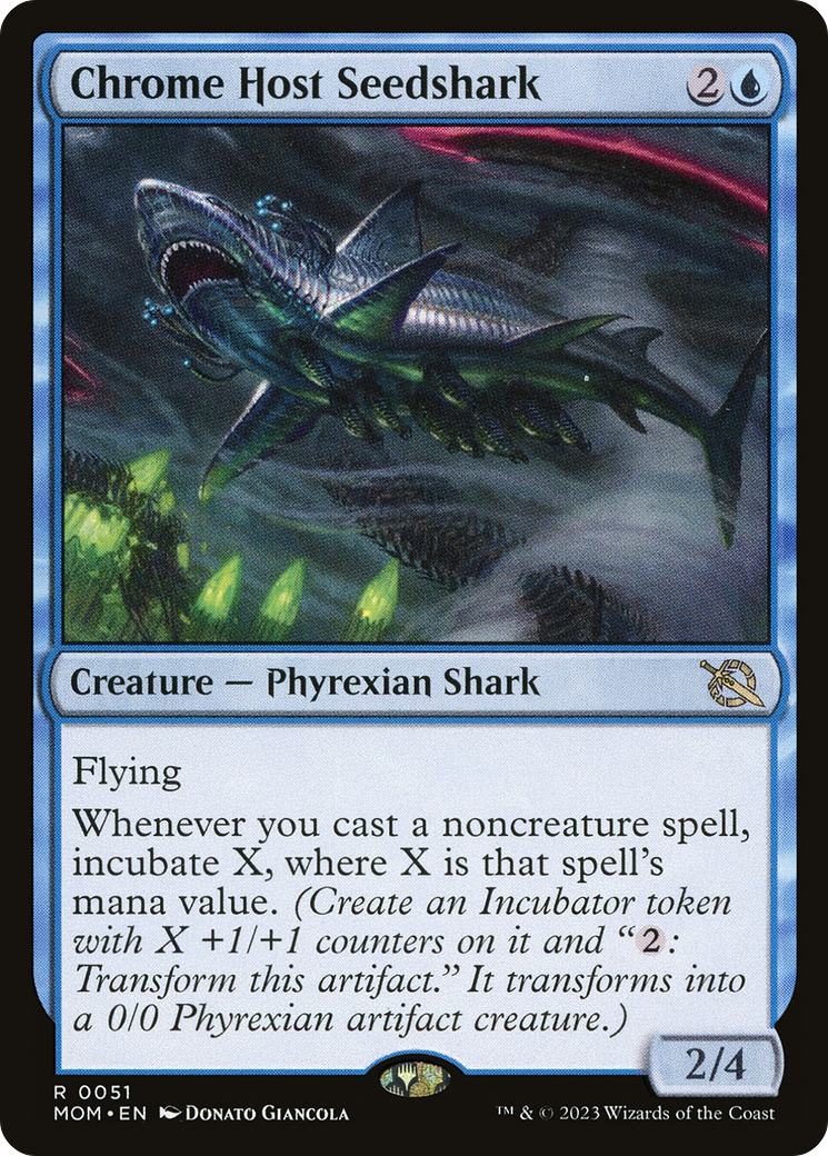 Chrome Host Seedshark (MOM-051) - March of the Machine