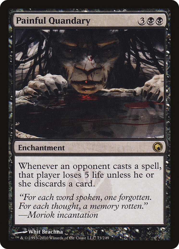 Painful Quandary (SOM-073) - Scars of Mirrodin Foil