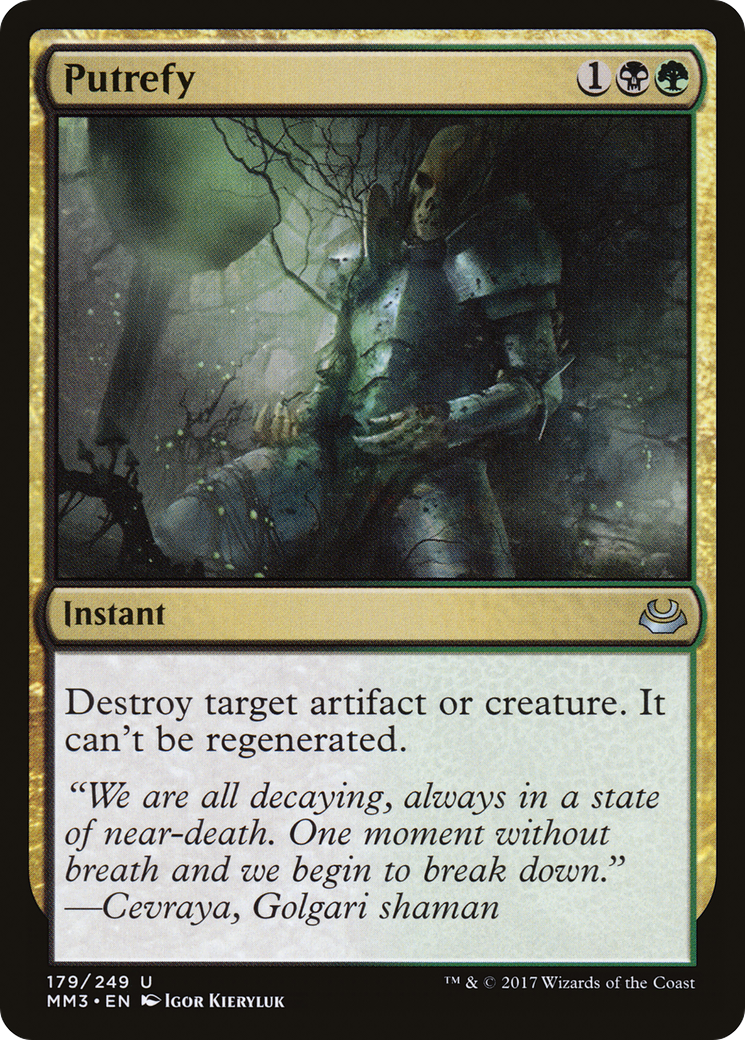 Putrefy (MM3-179) - Modern Masters 2017