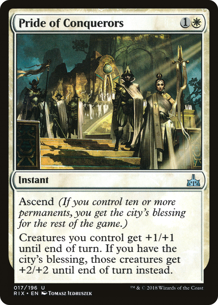 Pride of Conquerors (RIX-017) - Rivals of Ixalan