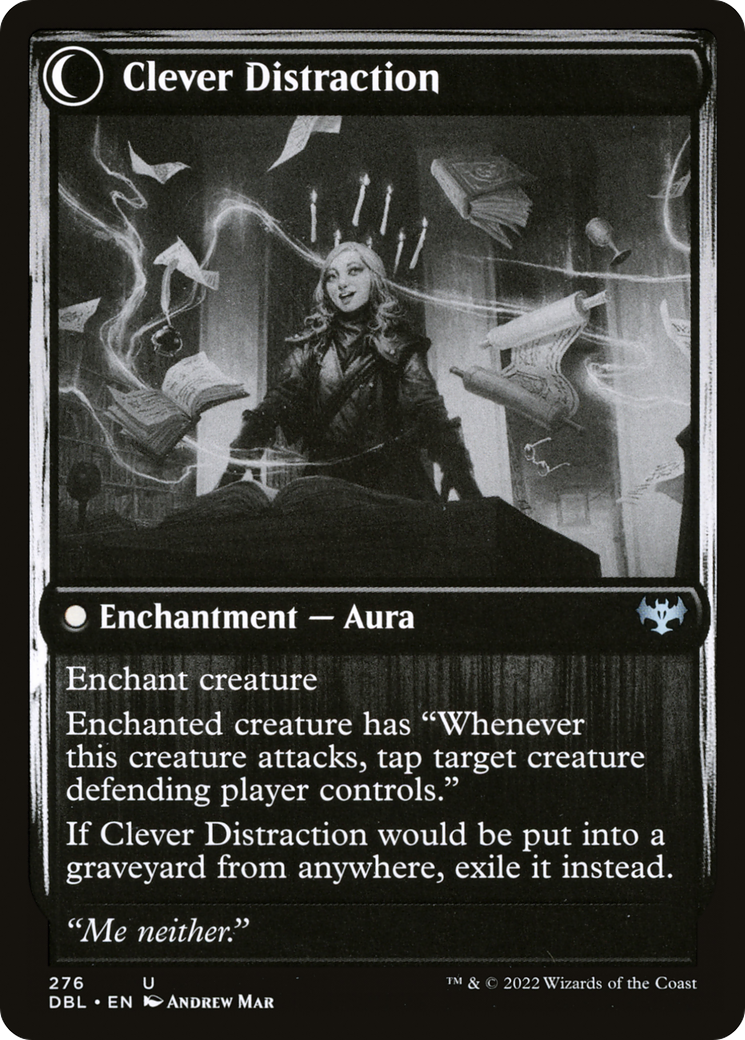 Distracting Geist (DBL-276) - Innistrad: Double Feature: (Double Faced Transform) Foil