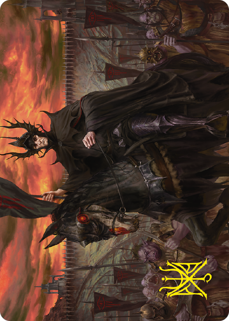 The Mouth of Sauron // The Mouth of Sauron (ALTR-018) - Tales of Middle-earth Art Series (Borderless) Foil