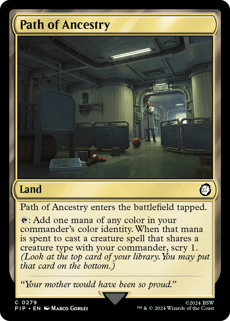 Path of Ancestry (PIP-279) - Fallout Foil