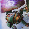 Walking Bulwark // Walking Bulwark (ADMU-058) - Dominaria United Art Series (Borderless) Foil