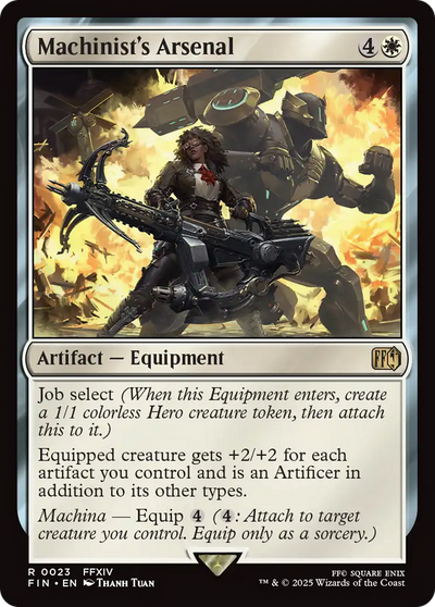 Machinist's Arsenal (FIN-023) - FINAL FANTASY