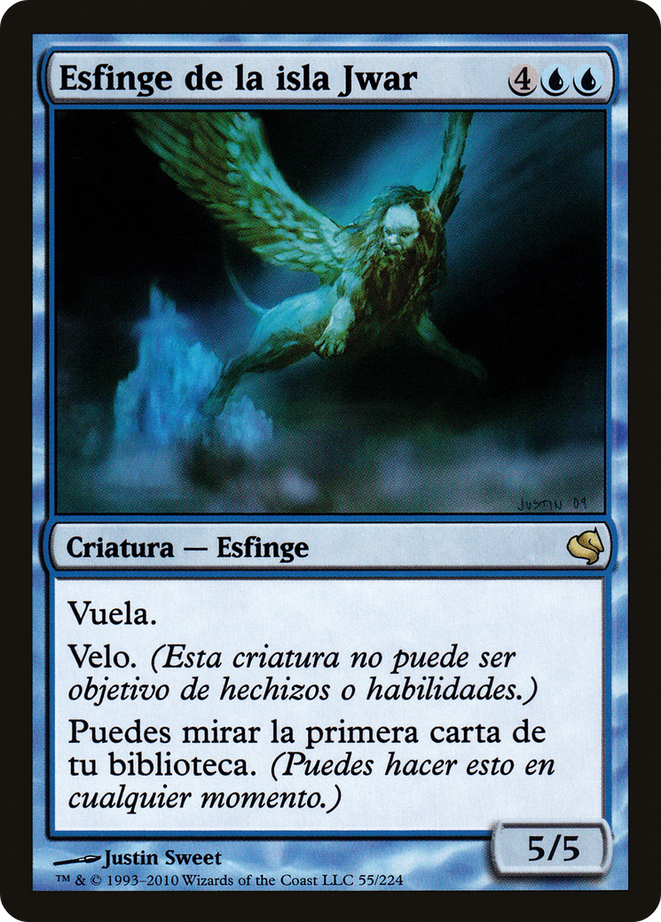 Sphinx of Jwar Isle (Spanish) - "Esfinge de la isla Jwar" (PS11-055) - Salvat 2011