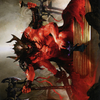 Awaken the Blood Avatar // Awaken the Blood Avatar (ASTX-020) - Strixhaven Art Series (Borderless) Foil