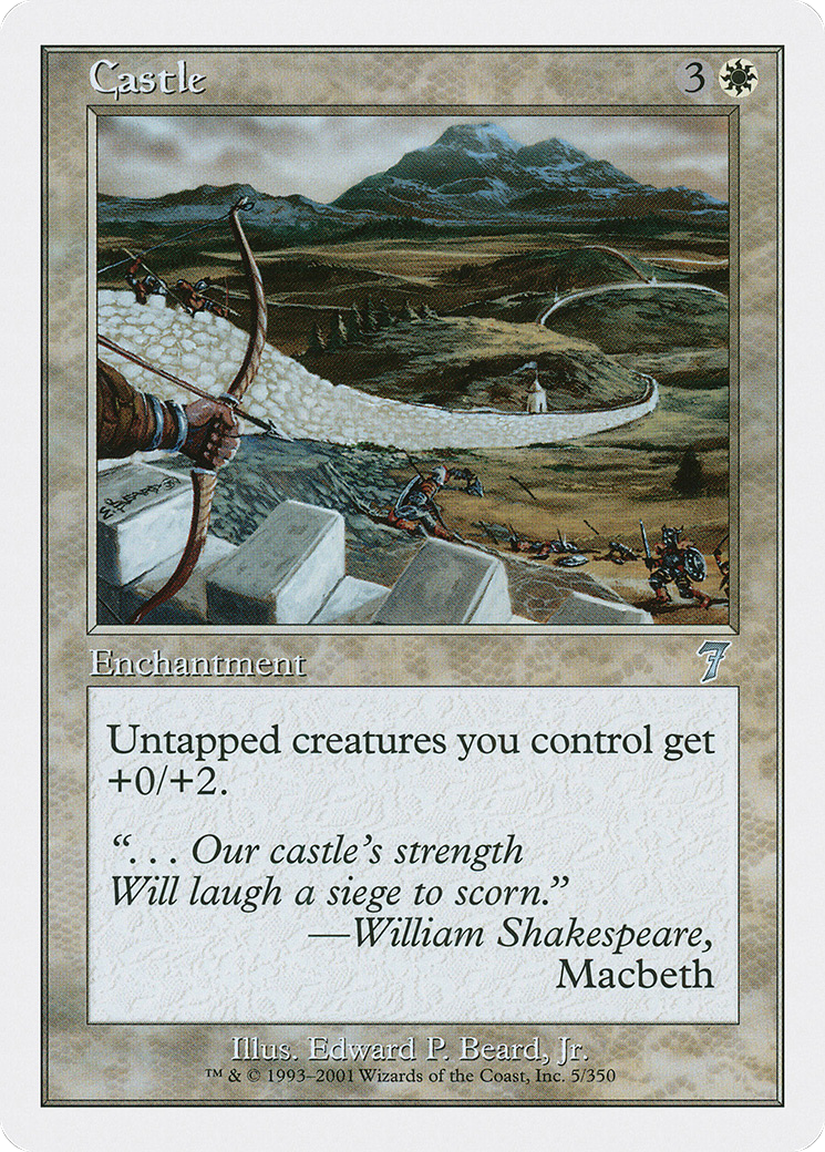 Castle (7ED-005) - 7th Edition Foil