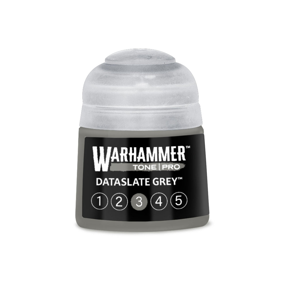 Warhammer Tone Pro Paint: Dataslate Grey 3 12ML