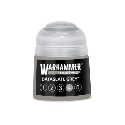 Warhammer Tone Pro Paint: Dataslate Grey 4 12ML
