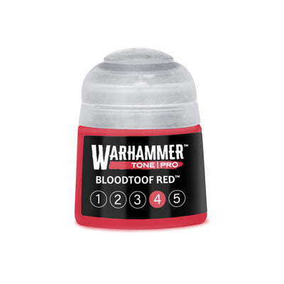 Warhammer Tone Pro Paint: Bloodtoof Red 2 12ML